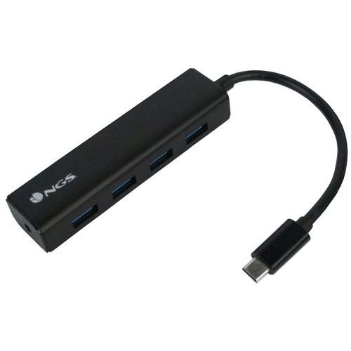 Hub Wonder USB-C vers 4 ports USB 3.0 - NGS Hub Wonder USB-C vers 4 ports USB 3.0 - NGS
