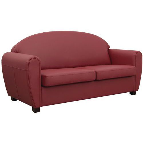 Canapé West enduit PVC 3 places
