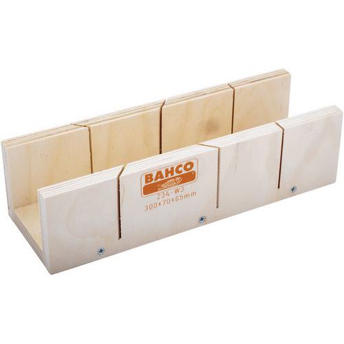 Boîte à onglets bois lamellé - Bahco