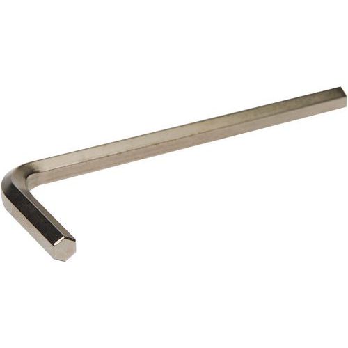 Clé mâle 6 pans nickelée - Irimo