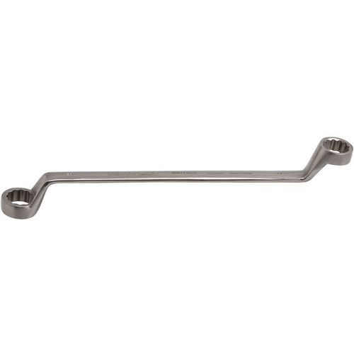 Clé polygonale métrique double coudée acier inoxydable - Bahco