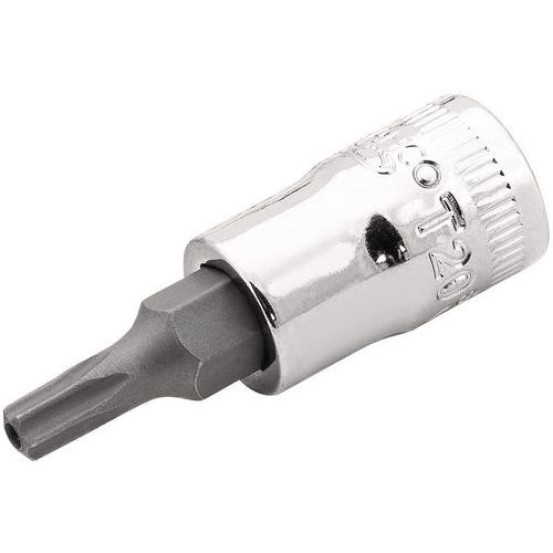 Douille tournevis 1/4 vis Tamper TORX - Bahco