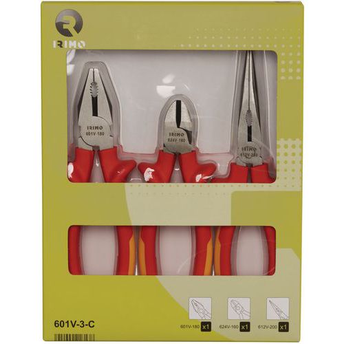 Jeu 3 pinces isolées - Irimo Jeu 3 pinces isolées - Irimo
