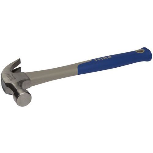 Marteau à Panne Fendue 27 Cm - Acier Carbone, Poignée Confortable, Pour Bricolage, Camping, Charpente