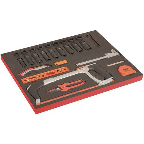 Module mousse Fit&Go 3/3 36 pièces - Bahco