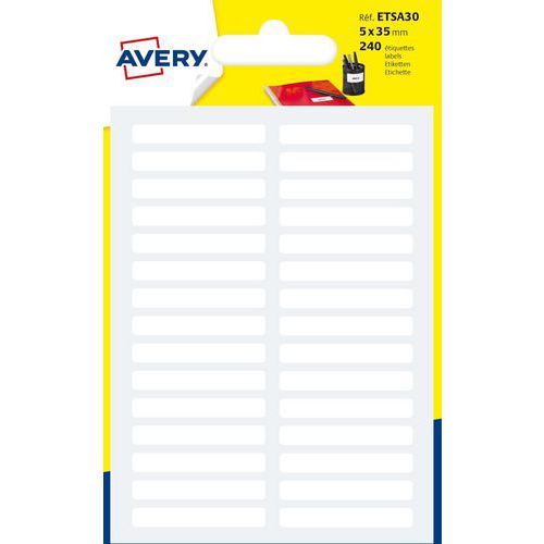 Étiquette blanche manuscrit multi usage - Avery