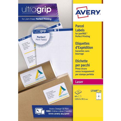 Étiquette d'expédition - Laser - Avery