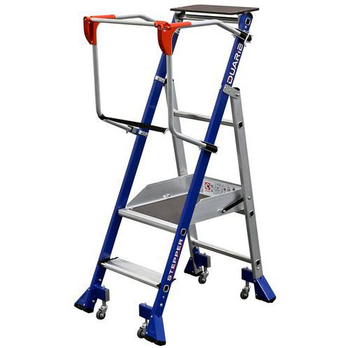 Plate-forme de mise en rayon STEPPER - 1 à 4 marches - Duarib