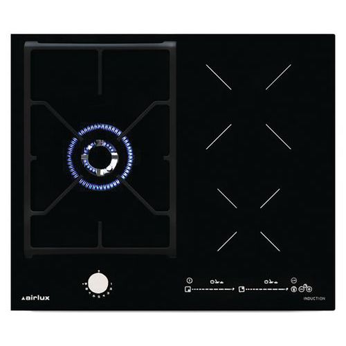 Table de cuisson mixte induction ATGI612BK - 6000 W - Airlux