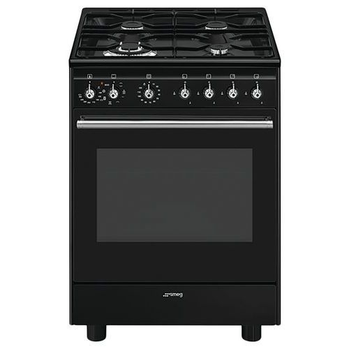 Cuisinière mixte CX61GMBL - Largeur 60 cm - Smeg