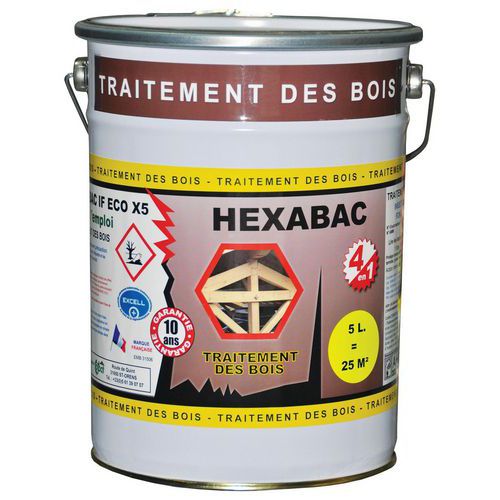 Traitement bois Hexabac IF ECO X5