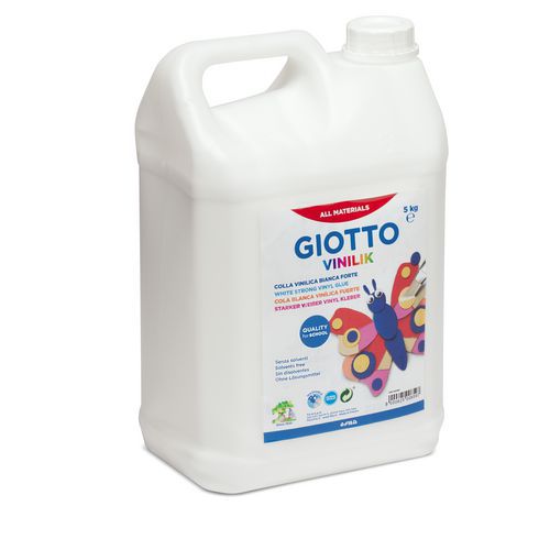 Flacon de 5 litres colle liquide vinylique - Giotto bib