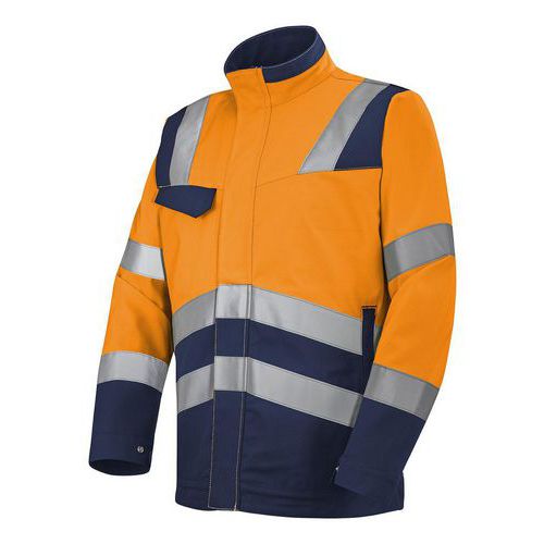 Blouson de travail haute visibilité Fluo Safe XP - Cepovett Safety