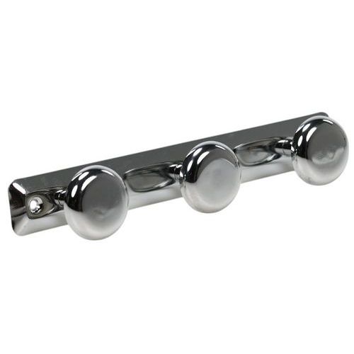 Patère chromée pour salle de bain  - Manutan Expert