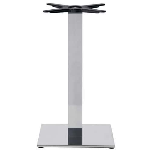 Pied de table Tiffany base carrée - colonne 80 x 80 mm