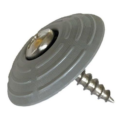 Pastille podotactile à visser en inox - Wattelez