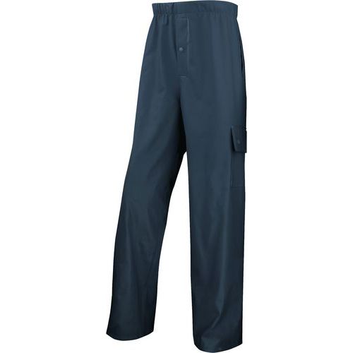 Pantalon de pluie support polyester enduit semi PU  - Delta Plus