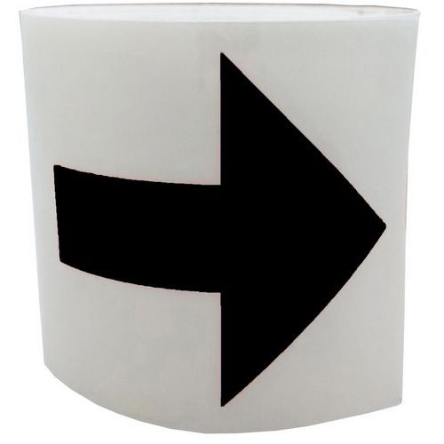 Signalétique pour porte vitrée 2,5m - Wattelez