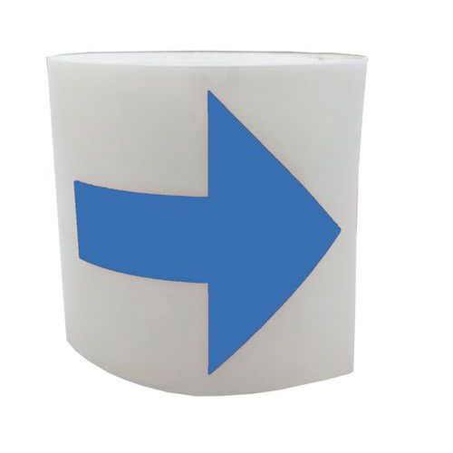 Signalétique pour porte vitrée 2,5m - Wattelez