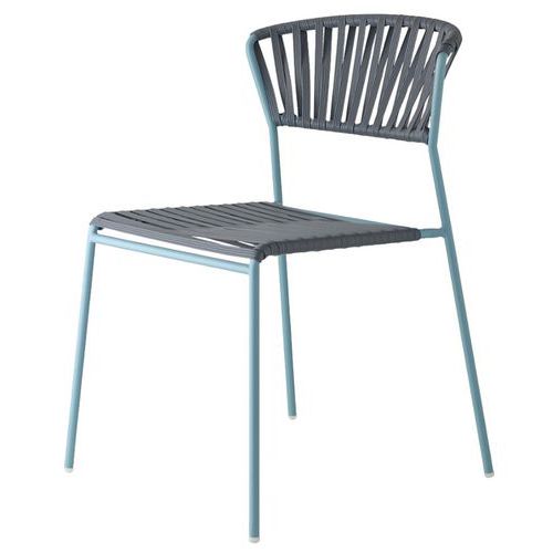 Chaises Lisa Club 4 pieds corde PVC S-CAB Chaises Lisa Club 4 pieds corde PVC S-CAB