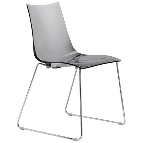 Chaises Zebra antichoc pied traîneau lot de 2 S-CAB