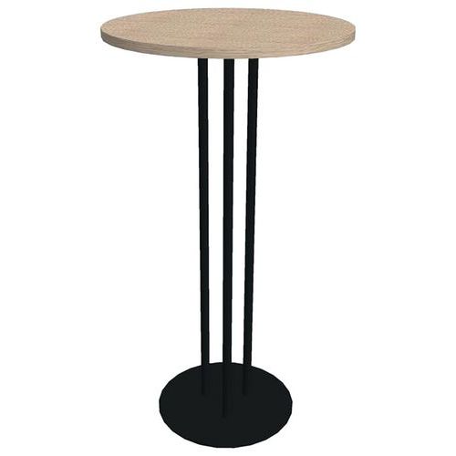 Mange-debout Roxane piètement 3 tubes Ø 60 cm