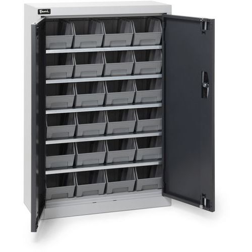 Armoire bac à bec portes battantes - 700x267x1001 mm - Fami