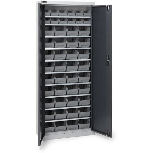 Armoire bac à bec portes battantes - 700x267x1651 mm - Fami