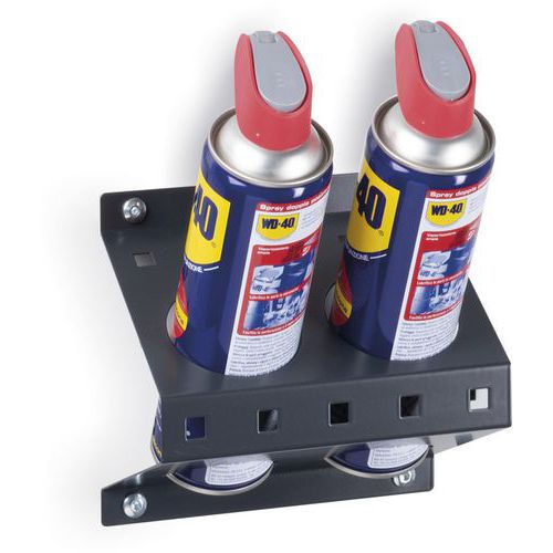 Support incliné pour 2 flacons pulvérisateurs - 188x111x172 mm - Fami