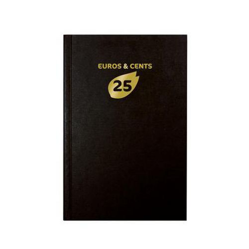 Agenda bureau carré ordinaire Euros et Cents - Assortis - Exacompta