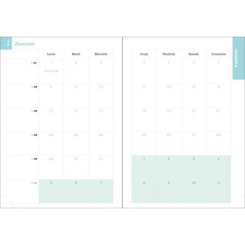 Recharge agenda Lady 20 - Exacompta
