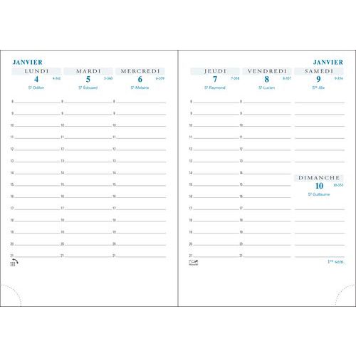Recharge agenda Horizons 13 - Exacompta