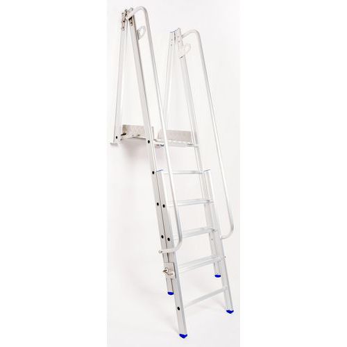 Echelle d'accès télescopique pour fond de fouille - Solide