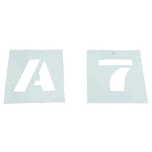 Pochoir lettres & chiffres PVC
