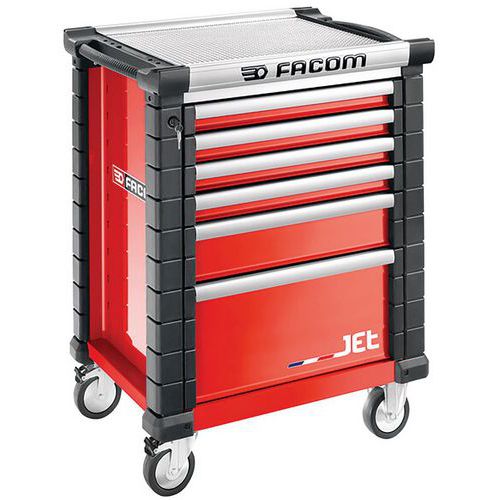 Servante à outils JetM3 6 tiroirs - Facom Servante à outils JetM3 6 tiroirs - Facom