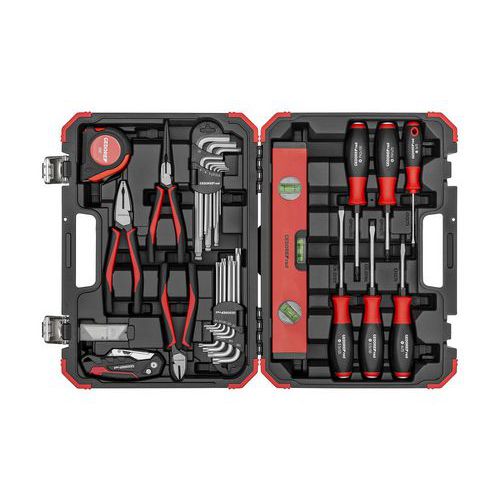 Coffret Mesurer-Couper-Visser 43pcs R38003043 - GedoreRed