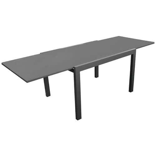 Table Elise verre/ grey