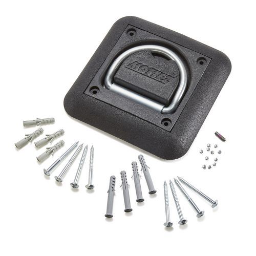 Sabot d'ancrage en gomme de pneu recyclé - A sceller - Mottez