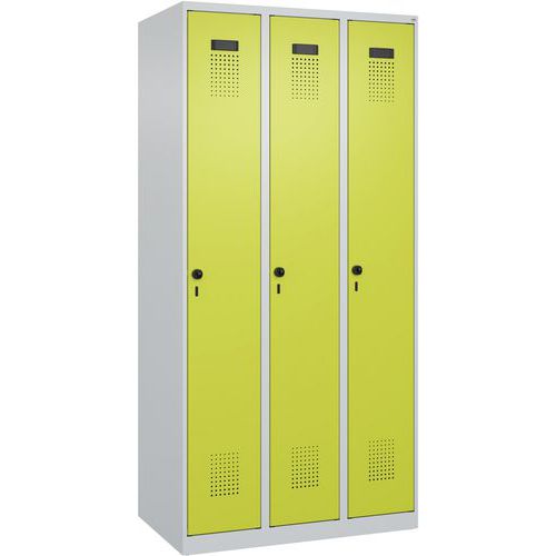 Vestiaire Evolo PLUS - 3 colonnes - C+P