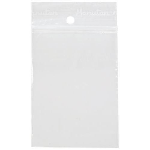 Sachets zip - Transparent 50 µm - Manutan Expert
