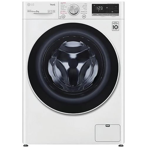 Lave-linge frontal - 8 kg - Lg - F84V40WH Lave-linge frontal - 8 kg - Lg - F84V40WH