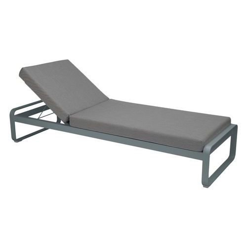 Bain de soleil Bellevie coussin gris flanelle Fermob