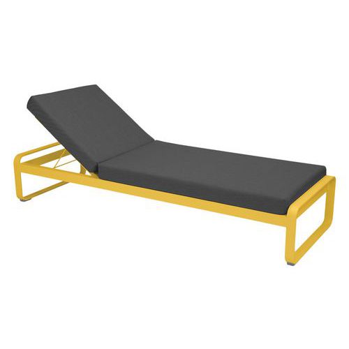 Bain de soleil Bellevie coussin gris graphite Fermob