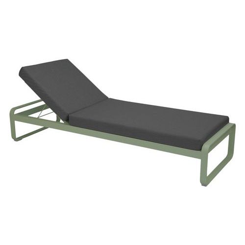 Bain de soleil Bellevie coussin gris graphite Fermob