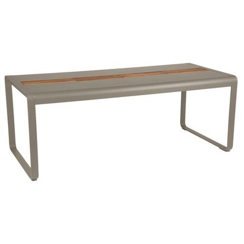 Table Bellevie 196 x 90 cm avec rangement Fermob
