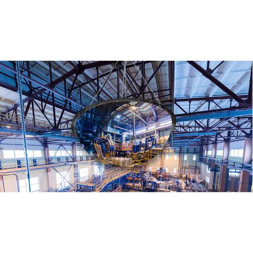 Miroir hémisphérique demi-sphère Plexi+ - Vision 360° - Manutan Expert