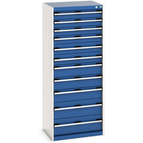 Armoire à 11 tiroirs Cubio - 1600x650x525mm - Bott