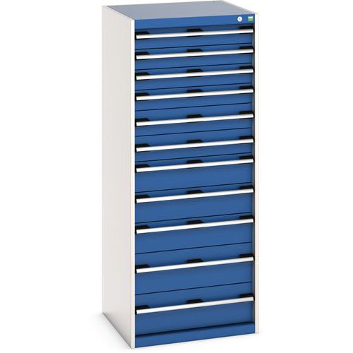 Armoire à 11 tiroirs Cubio - 1600x650x650mm - Bott