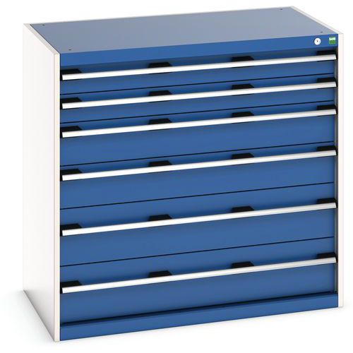 Armoire à 6 tiroirs Cubio - 1050x650x1000mm - Bott
