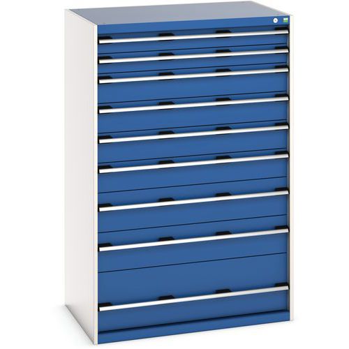 Armoire à 9 tiroirs Cubio - 1600x1050x750mm - Bott